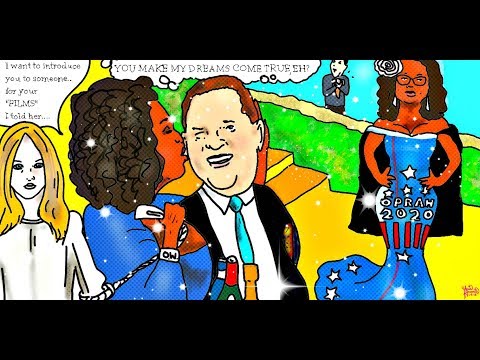 Harvey Weinstein, Oprah 2020 , #oprahwinfrey Political Cartoon – Political Cartoons Donald Trump