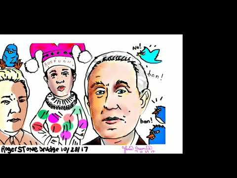 Roger Stone Ban on Twitter 💧political cartoon post thumbnail image