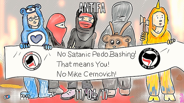 Antifa Nov 4 2017. Political Cartoon post thumbnail image