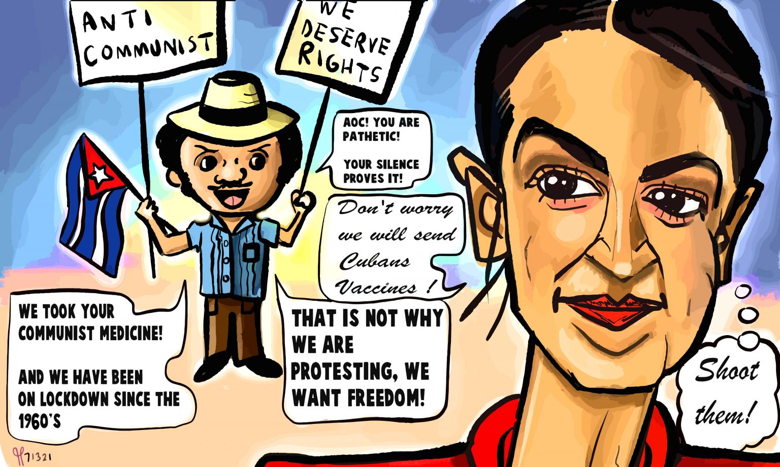 cortez cartoon