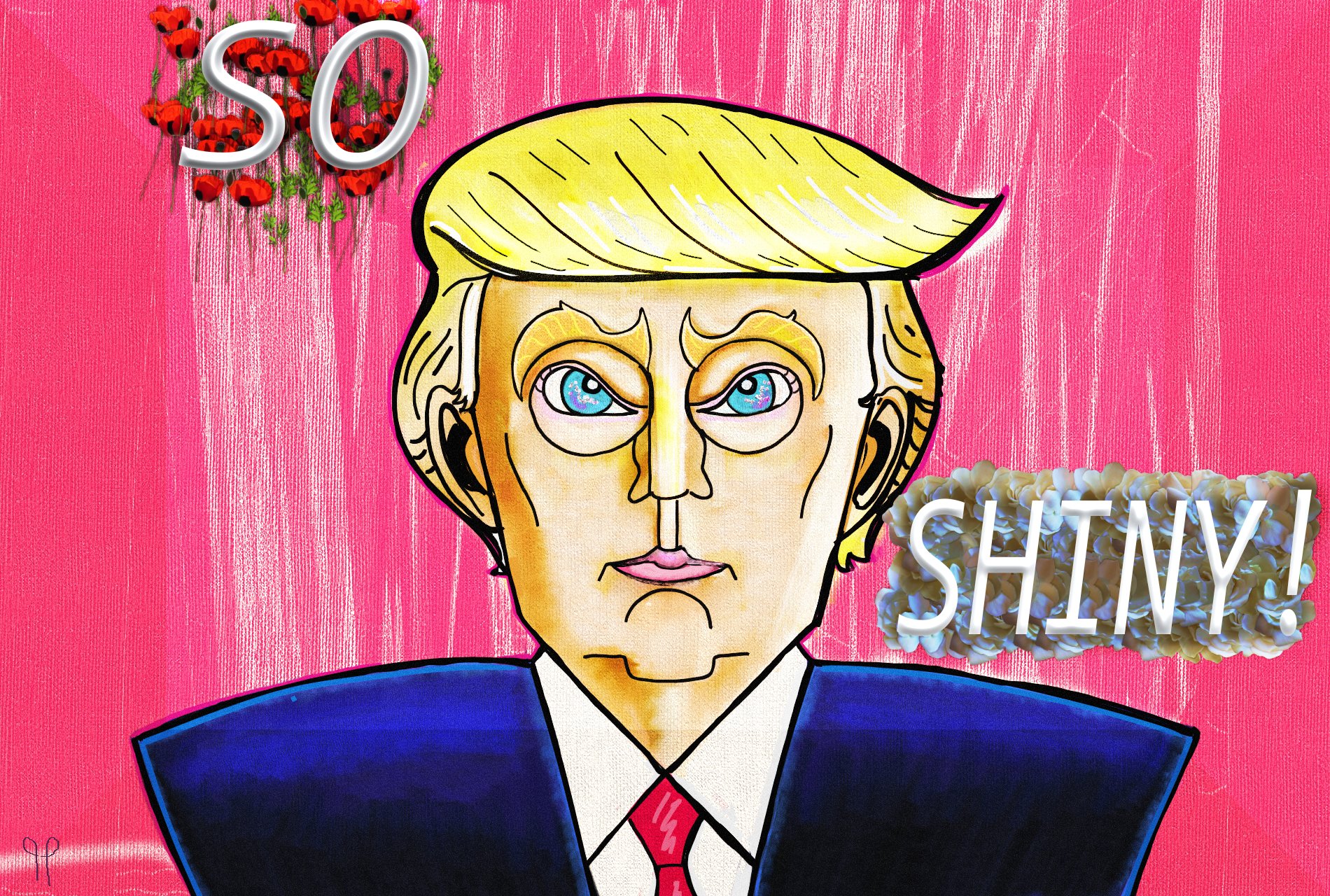 President Donald Trump so shiny! post thumbnail image